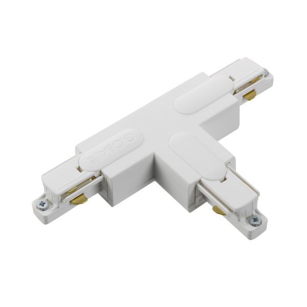 White version of NORDIC GB 37 T-CONNECTOR